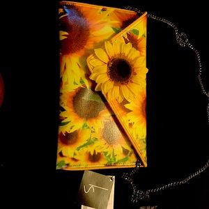 KENT STETSON Handbag NWT beautiful Sunflower piece…shoot me offers🌻🌻🌻